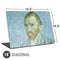 Vincent Van Gogh Self-portrait Universal Laptop 18in (14.6 x 10.6in) Skin