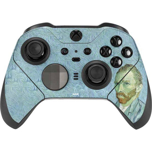Vincent Van Gogh Self-portrait Xbox Elite Wireless Controller Series 2 Skin
