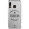 NHL Vancouver Canucks Black Text Galaxy A30 Clear Case