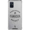 NHL Vancouver Canucks Black Text Galaxy A71 5G Clear Case