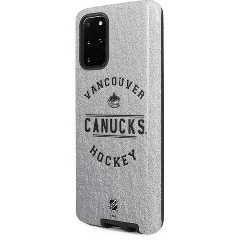 NHL Vancouver Canucks Black Text Galaxy S20 Plus Pro Case