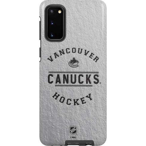 NHL Vancouver Canucks Black Text Galaxy S20 Pro Case