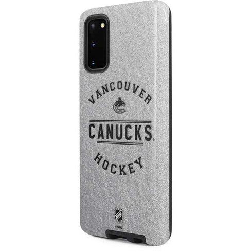 NHL Vancouver Canucks Black Text Galaxy S20 Pro Case