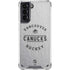 NHL Vancouver Canucks Black Text Galaxy S21 5G Clear Case