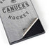 NHL Vancouver Canucks Black Text Galaxy S22 Ultra Skin