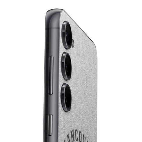NHL Vancouver Canucks Black Text Galaxy S23 Skin