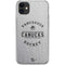 NHL Vancouver Canucks Black Text iPhone 11 Clear Case