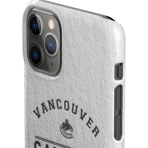 NHL Vancouver Canucks Black Text iPhone 11 Pro Lite Case