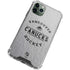 NHL Vancouver Canucks Black Text iPhone 11 Pro Max Clear Case