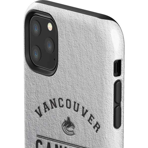 NHL Vancouver Canucks Black Text iPhone 11 Pro Max Impact Case