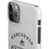 NHL Vancouver Canucks Black Text iPhone 11 Pro Max Lite Case