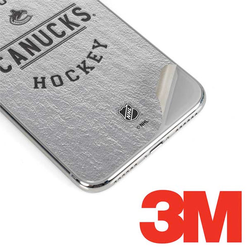 NHL Vancouver Canucks Black Text iPhone 11 Pro Skin
