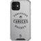 NHL Vancouver Canucks Black Text iPhone 12 Clear Case