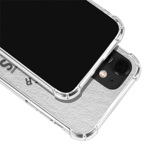 NHL Vancouver Canucks Black Text iPhone 12 Mini Clear Case