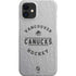 NHL Vancouver Canucks Black Text iPhone 12 Mini Lite Case