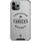 NHL Vancouver Canucks Black Text iPhone 12 Pro Clear Case