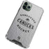 NHL Vancouver Canucks Black Text iPhone 12 Pro Clear Case