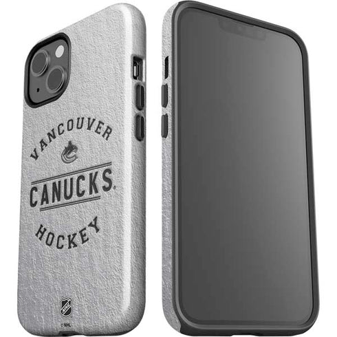 NHL Vancouver Canucks Black Text iPhone 13 Impact Case