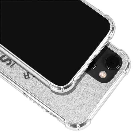 NHL Vancouver Canucks Black Text iPhone 13 Mini Clear Case