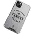 NHL Vancouver Canucks Black Text iPhone 13 Mini Clear Case