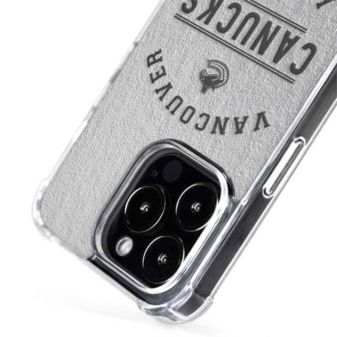 NHL Vancouver Canucks Black Text iPhone 13 Pro MagSafe Case