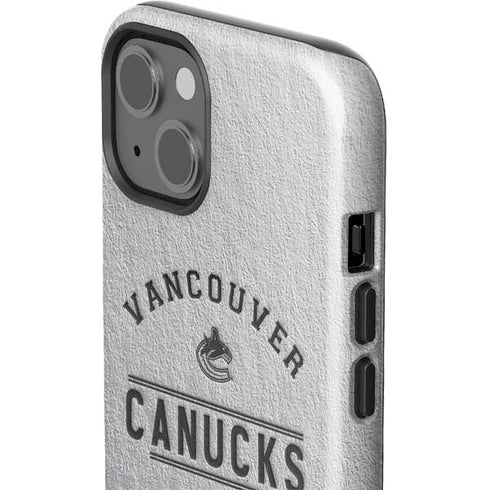 NHL Vancouver Canucks Black Text iPhone 14 Plus Impact Case