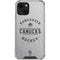 NHL Vancouver Canucks Black Text iPhone 14 Plus Clear Case