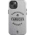 NHL Vancouver Canucks Black Text iPhone 15 Impact Case
