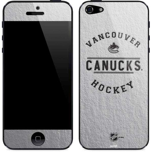 NHL Vancouver Canucks Black Text iPhone 5/5s/5SE Skin
