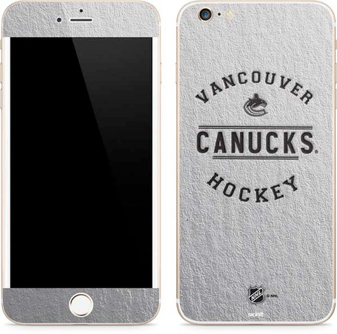 NHL Vancouver Canucks Black Text iPhone 6/6s Plus Skin