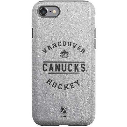 NHL Vancouver Canucks Black Text iPhone SE (2nd & 3rd Gen) Pro Case
