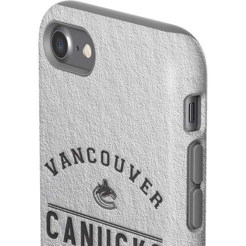 NHL Vancouver Canucks Black Text iPhone SE (2nd & 3rd Gen) Pro Case