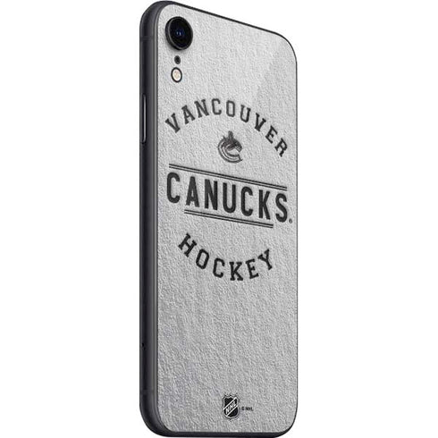 NHL Vancouver Canucks Black Text iPhone SE (2nd & 3rd Gen) Skin
