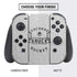 NHL Vancouver Canucks Black Text Nintendo Switch Bundle Skin