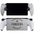 NHL Vancouver Canucks Black Text PlayStation Portal Remote Player Skin
