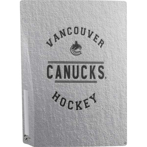 NHL Vancouver Canucks Black Text PS5 Bundle Skin