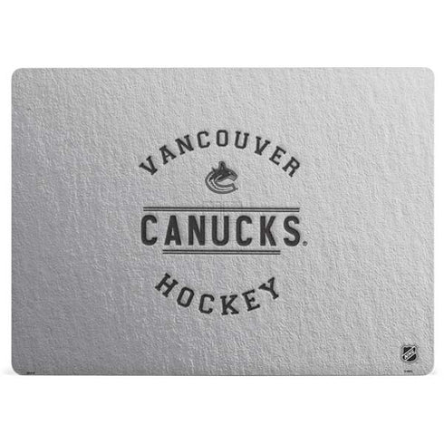 NHL Vancouver Canucks Black Text Surface Laptop 3 13.5in Skin