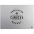 NHL Vancouver Canucks Black Text Surface Laptop 4 15in Skin