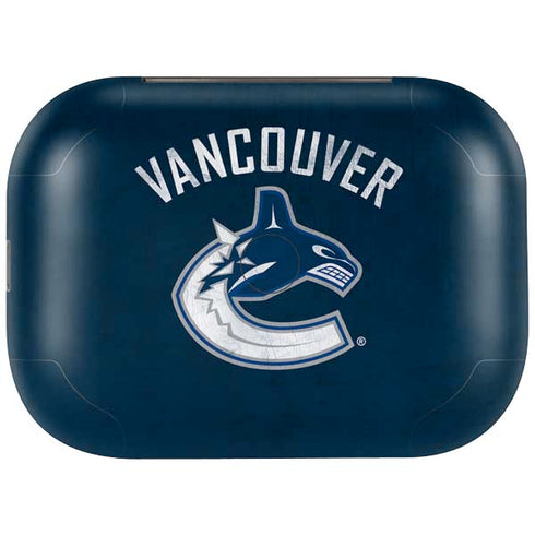 NHL Vancouver Canucks Distressed Amazon Echo Buds Skin