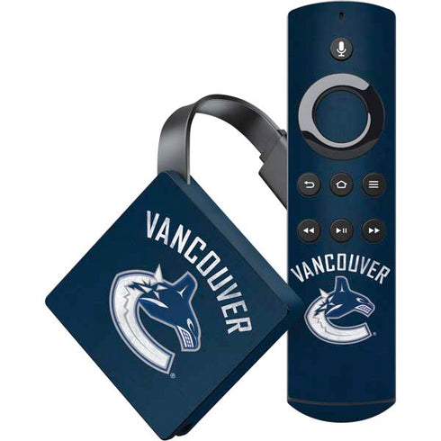 NHL Vancouver Canucks Distressed Amazon Fire TV Skin