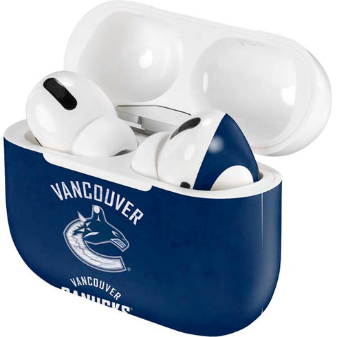 NHL Vancouver Canucks Distressed Apple AirPods Pro Skin