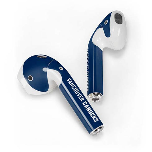 NHL Vancouver Canucks Distressed Apple AirPods Skin