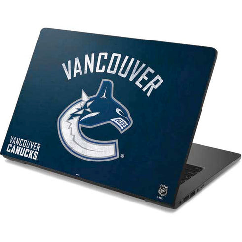NHL Vancouver Canucks Distressed Dell Chromebook Skin
