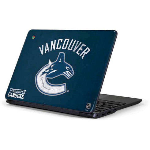 NHL Vancouver Canucks Distressed Samsung Chromebook Skin