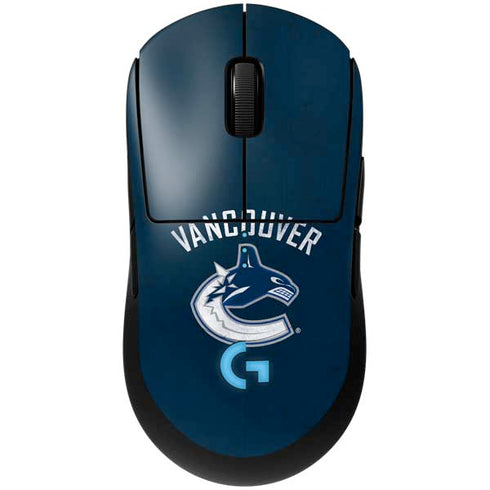 NHL Vancouver Canucks Distressed G Pro Wireless Gaming Mouse Skin