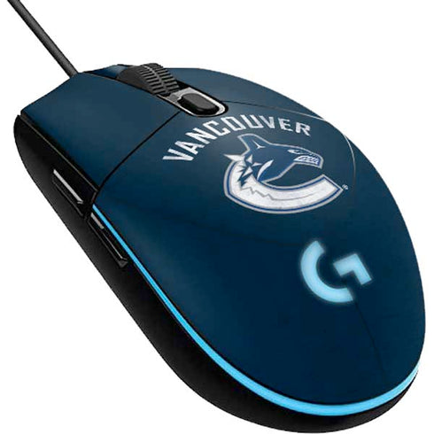 NHL Vancouver Canucks Distressed G203 Prodigy RGB Wired Gaming Mouse Skin