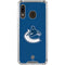 NHL Vancouver Canucks Distressed Galaxy A30 Clear Case