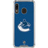 NHL Vancouver Canucks Distressed Galaxy A30 Clear Case