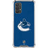 NHL Vancouver Canucks Distressed Galaxy A32 5G Clear Case