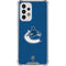 NHL Vancouver Canucks Distressed Galaxy A33 5G Clear Case